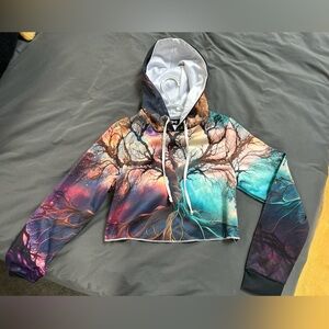 Colorful Tree of Life Zip Hoodie